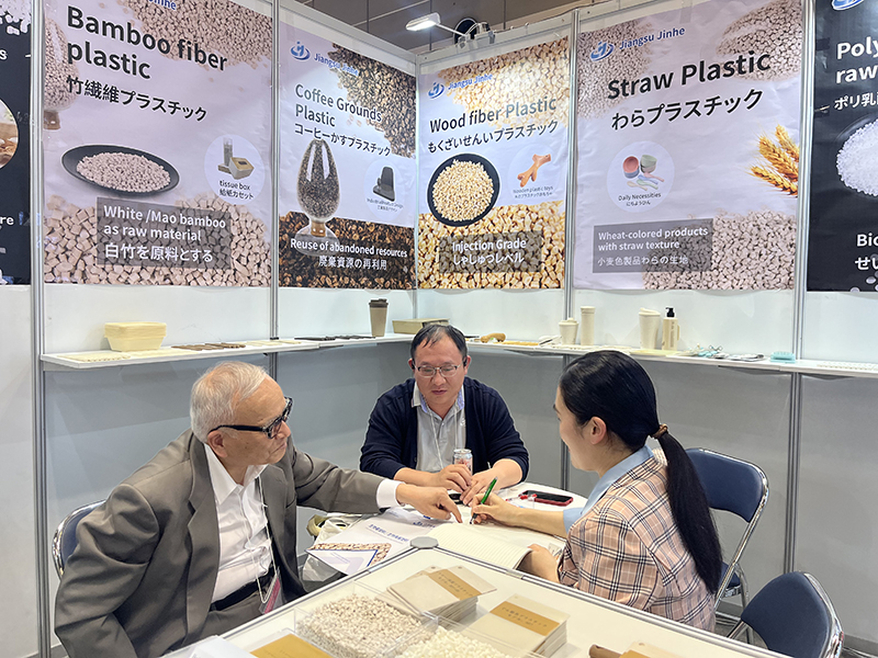 Jiangsu Jinhe High-tech Osaka High-performance Plastics Exhibition concluded successfully: Innovative bio-based materials have won international attention and promoted global green transformation